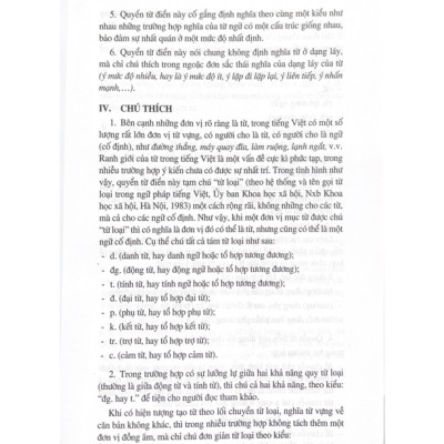 Từ Điển Tiếng Việt (Hoàng Phê) - Tái Bản - Vanlangbooks