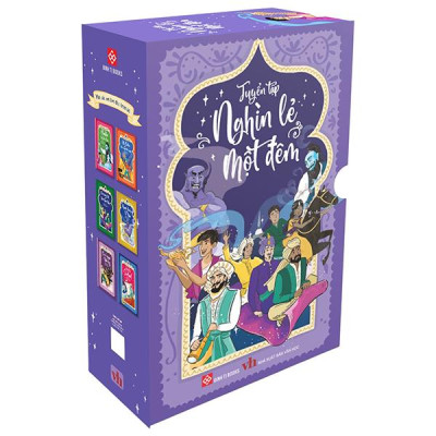 Sách - Boxset Tuyển Tập Nghìn Lẻ Một Đêm (Hộp 6 Cuốn)