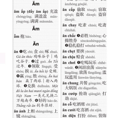 Từ Điển Việt - Hán Hiện Đại (Khổ 10x16, Bìa cứng) - Tặng Kèm Từ Điển Việt Hán Trực Tuyến