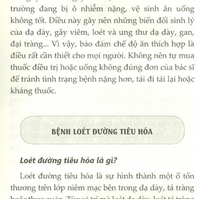 Cẩm Nang Phòng & Điều Tr.ị - Bệnh Dạ Dày & Ống Tiêu Hóa - PD