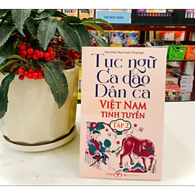 Sách - Tục ngữ ca dao Dân ca Việt Nam tinh tuyển Tập 2 - Bìa Mềm