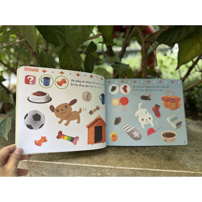 Sách dành cho bé 3 tuổi - Bé cùng vui chơi luyện tập - Sách vui chơi tương tác tăng niềm vui học tập