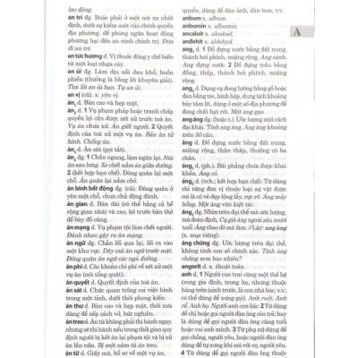 Từ Điển Tiếng Việt (Hoàng Phê) - Tái Bản - Vanlangbooks