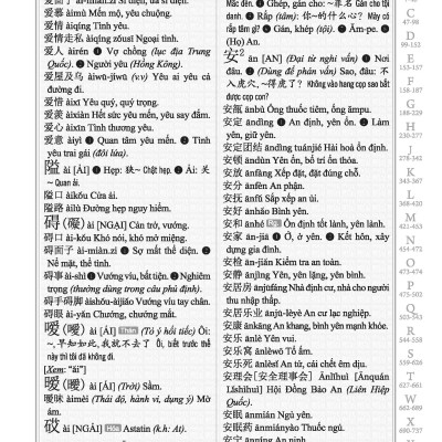 Từ Điển Hán Việt - Việt Hán Hiện Đại 2 Trong 1