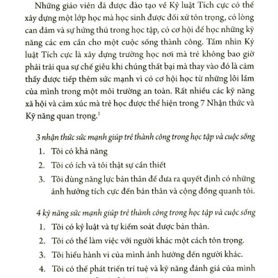 Kỷ Luật Tích Cực Trong Lớp Học (Tái Bản 2022)