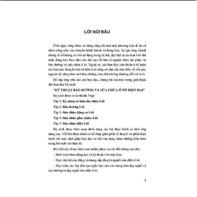 Sách - Kỹ Thuật Bảo Dưỡng Và Sửa Chữa Ô Tô Hiện Đại - Kỹ Năng Cơ Bản Sửa Chữa Ô Tô - VIETNAMBOOK