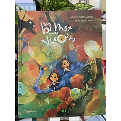(Có chữ ký tác giả) ĐIỀU BÍ MẬT TRONG VƯỜN – Nguyễn Quốc Vương – NXB Phụ nữ Việt Nam
