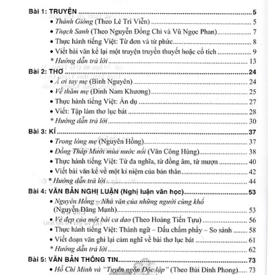 Sách - Phát Triển Kĩ Năng Đọc - Hiểu Và Viết Văn Bản Theo Thể Loại Môn Ngữ Văn 6