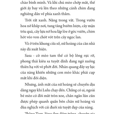 Những Con Mèo Sau Bức Tường Hoa