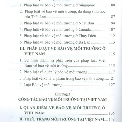 Bảo Vệ Môi Trường Kinh Nghiệm Quốc Tế Và Bài Học Cho Việt Nam