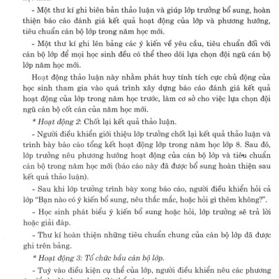 Hướng Dẫn Thực Hiện Hoạt Động Giáo Dục Ngoài Giờ Lên Lớp - Lớp 9 (Dùng Chung Cho Các Bộ SGK Hiện Hành) - HA
