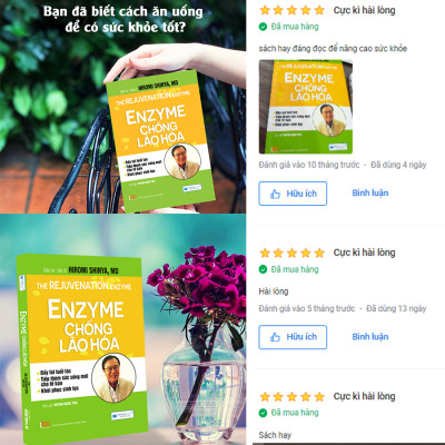 Combo Sách Dinh Dưỡng Hay Nhất: Bí Mật Dinh Dưỡng Cho Sức Khỏe Toàn Diện + Liệu trình dinh dưỡng tối ưu + Nhân Tố Vi Sinh + Enzyme Chống Lão Hóa - Đẩy Lùi Tuổi Tác Tiếp Thêm Sức Sống Mới Cho Tế Bào (Tái Bản)