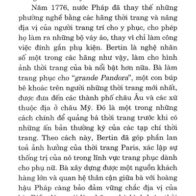 Dẫn Luận Về Thời Trang