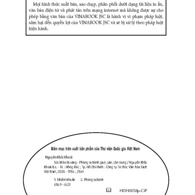 Sức Khỏe Là Vàng - Phòng Trị Bệnh Giun, Sán, Côn Trùng