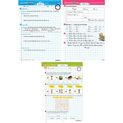 Sách - Combo Phiếu Bài Tập Cuối Tuần Môn Toán + Tiếng Việt + Tiếng Anh Lớp 3 - Biên Soạn Theo Chương Trình GDPT Mới