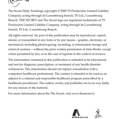 The Secret : Daily Teachings: Flip-top, tear sheet edition