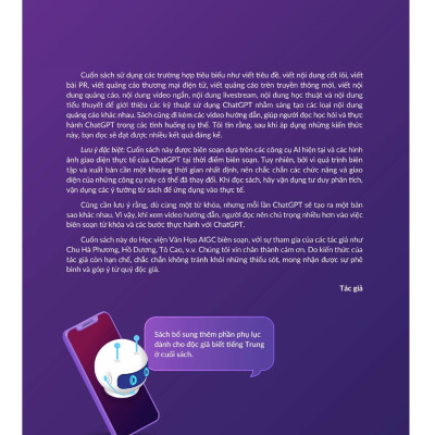 Kiếm Tiền Cùng ChatGPT - Vào Nghề Viết & Sáng Tạo Nội Dung - Vanlangbooks