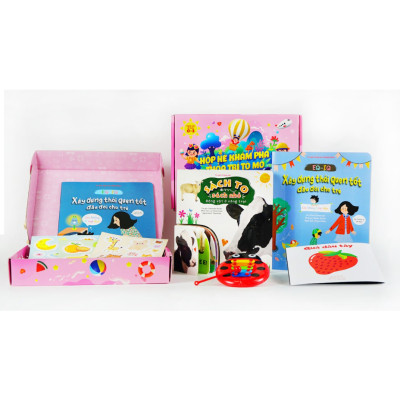 Sách - Hộp Hè Khám Phá, Thỏa Trí Tò Mò – Mở Ra Thấy Mùa Hè - Hộp quà cho trẻ 0 - 3 tuổi – Đinh Tị Books