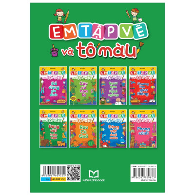Em Tập Vẽ Và Tô Màu