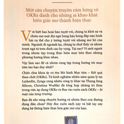 OKRs - Bí Mật Của Tăng Trưởng - Radical focus