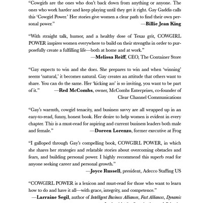 Cowgirl Power: How To Kick Ass In Business And Life