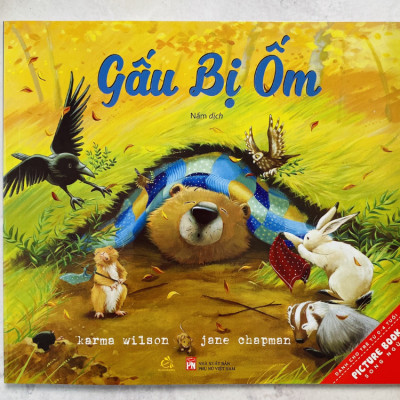 Sách Tranh Song Ngữ Gấu Bị Ốm