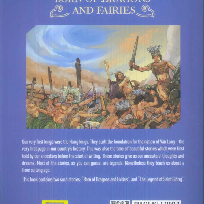 A HISTORY OF VIETNAM IN PICTURES - BORN OF DRAGONS AND FAIRIES (IN MÀU, BÌA MỀM)