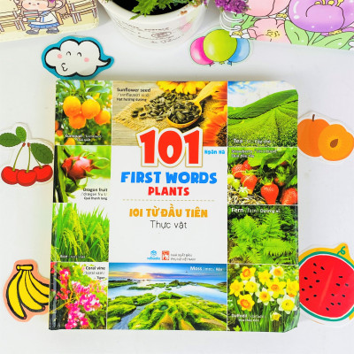 Sách - Trọn bộ 8 cuốn 101 First Words - 101 Từ đầu tiên - Song ngữ Anh - Việt - ndbooks