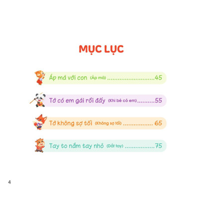 Sách - Bé Lớn Lên Cùng Những Câu Chuyện Nhỏ - Bé Biết Yêu Thương