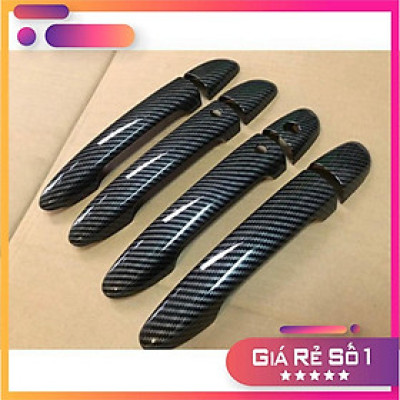 Ốp tay nắm cửa vân cacbon dành cho Mazda 3, Cx5 , Mazda 6, Cx8 mẫu mới