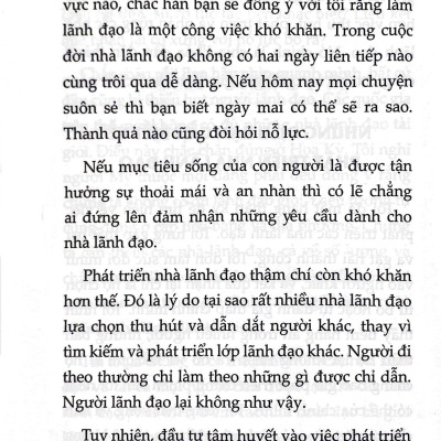 Phẩm Chất Lãnh Đạo - Kiến Tạo Tương Lai