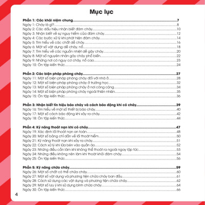 Sách - Bộ Sách 30 Ngày Cùng Em Học Hiểu Về - Phòng Cháy, Chữa Cháy + Phòng Chống Đuối Nước (Bộ 2 Cuốn)