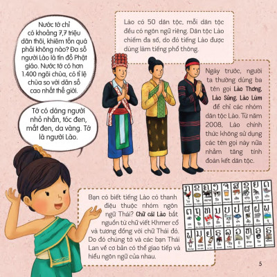 Sách - Vòng Quanh Thế Giới - Lào