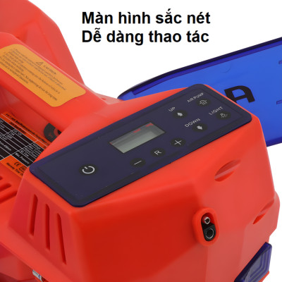 Bộ nâng kích gầm điện tải trọng 5 tấn kiêm máy bơm lốp tự ngắt thương hiệu Đức ROGTZ TY-EHJ03 cao cấp - Hàng Nhập Khẩu