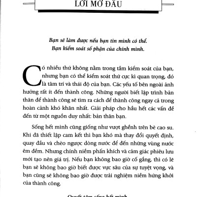 Ba Bước Đến Vàng - Nghĩ Giàu Và Làm Giàu : Biến Trở Ngại Thành Cơ Hội!