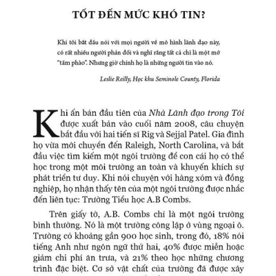 The Leader In Me - Nhà Lãnh Đạo Trong Tôi