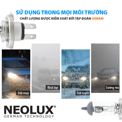 Combo 10 Bóng Đèn Cana Ngắn Trung Dài OSRAM NEOLUX Lắp Đèn La Phông, Đèn Trần Xe Ô tô Du Lịch, Xe Tải - Nhập Khẩu Chính Hãng