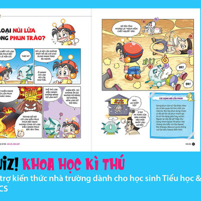 Quiz! Khoa học kì thú – Núi lửa - Động đất