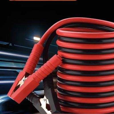 Dây Câu Kích Sạc Bình Ắc Quy Cứu Hộ Ô Tô Xe Hơi Tải 2000AMP Dài 4 Mét Lõi Đồng To Hàng Loại 1
