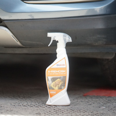 NƯỚC LÀM SẠCH NHỰA CÂY & XÁC CÔN TRÙNG BÁM TRÊN THÂN XE Ô TÔ X-REMOSK 600ML THƯƠNG HIỆU EKOKEMIKA