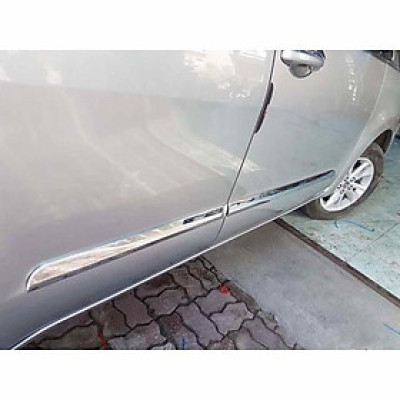 NẸP SƯỜN, NẸP HÔNG XE DÀNH CHO INNOVA 2017-2020,2021 Nhựa ABS Mạ Crom Sáng