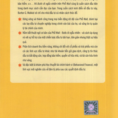 Bước Đi Ngẫu Nhiên Trên Phố Wall (Tái Bản) (Tặng Notebook Tự Thiết Kế)