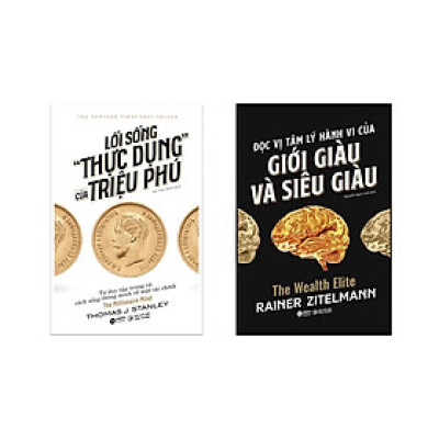 Combo Tư duy Làm Giàu: Lối Sống "Thực Dụng" Của Triệu Phú - The Millionaire Mind + Đọc Vị Tâm Lý Hành Vi Của Giới Giàu Và Giới Siêu Giàu