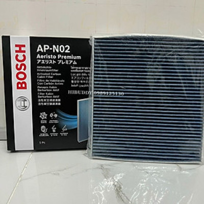 Lọc Gió Điều Hòa BOSCH Ariesto Premium AP-N02 (0986AF7005) Dành Cho Xe Mitsubishi Outlander ( 06 - ), D-max 1.9L (17 -)