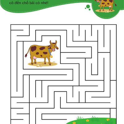 Sách - Rèn Luyện Kỹ Năng Cầm Bút Cho Trẻ - Trò Chơi Mê Cung