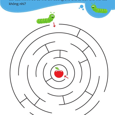 Sách - Rèn Luyện Kỹ Năng Cầm Bút Cho Trẻ - Trò Chơi Mê Cung