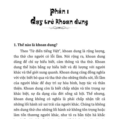 Kỹ Năng Giúp Trẻ Khoan Dung
