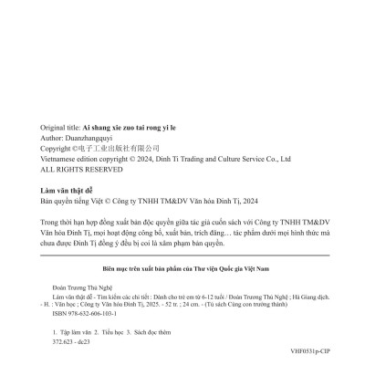 Sách - Làm Văn Thật Dễ - Tìm Kiếm Các Chi Tiết