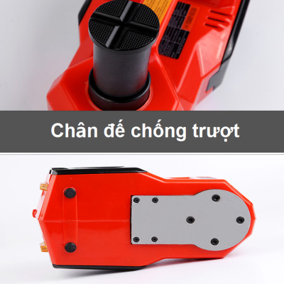 Bộ nâng kích gầm điện kiêm máy bơm lốp ô tô đa năng 2 trong 1 thương hiệu ROGTZ TY-155EHJ - Tải Trọng: 5 tấn - Hàng Nhập Khẩu