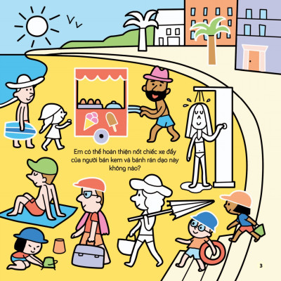 Sách Tô Màu Khám Phá Thế Giới - 3 - 9 Tuổi - Bộ + Lẻ